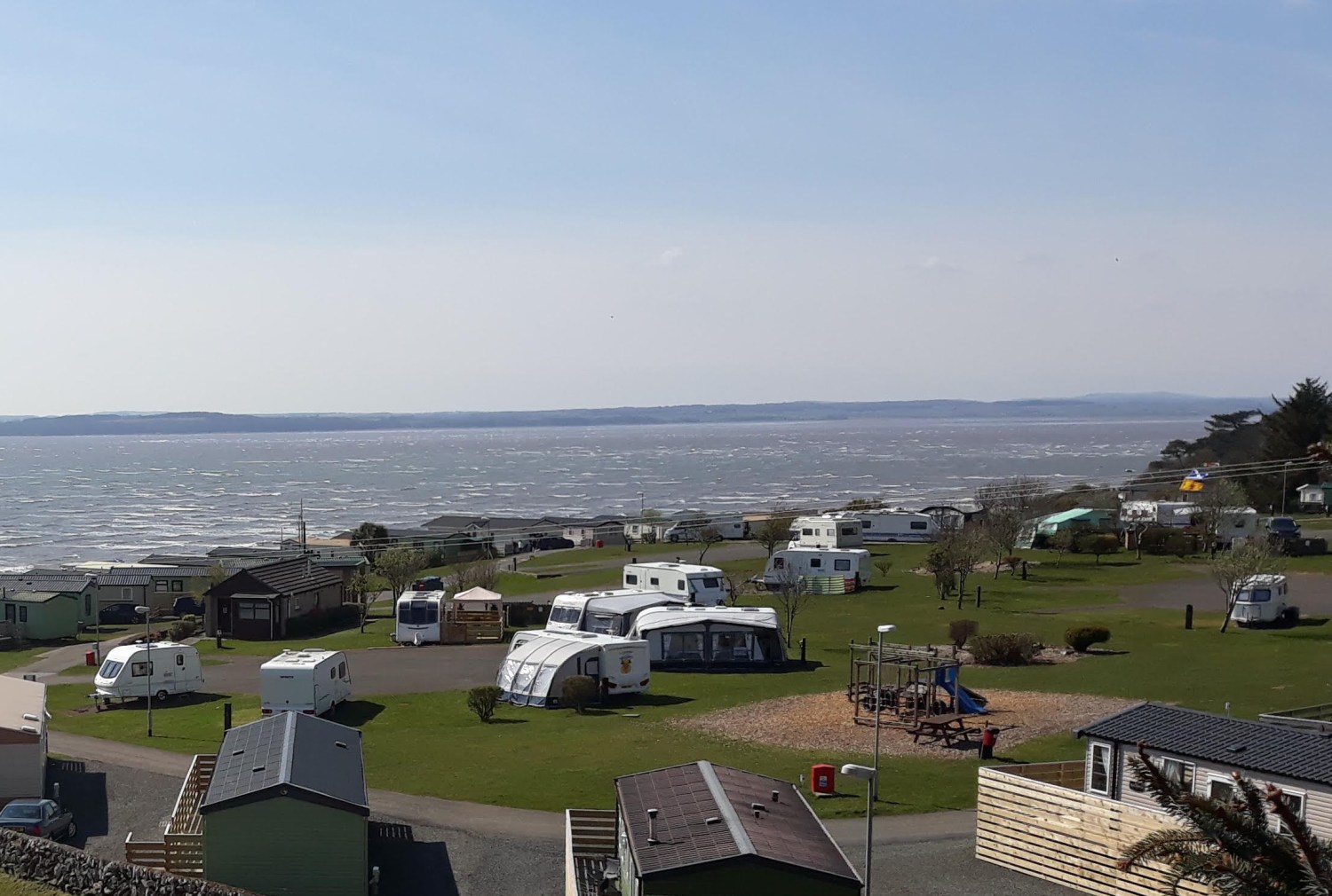 Auchenlarie Holiday Park-aerial view-01