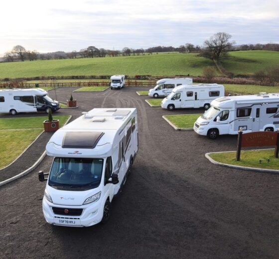*New for 2024* The Paddocks Touring Park, Ingliston, Scotland